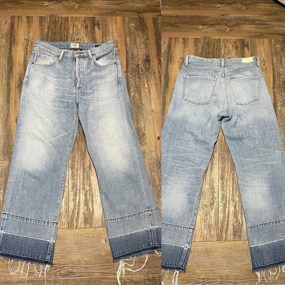 Citizens of humanity Cora crop raw hem high rise - Picture 5 of 6